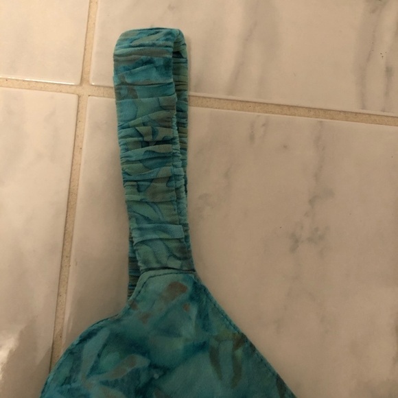 Temptation teal/green tank dress. EUC - Picture 3 of 8
